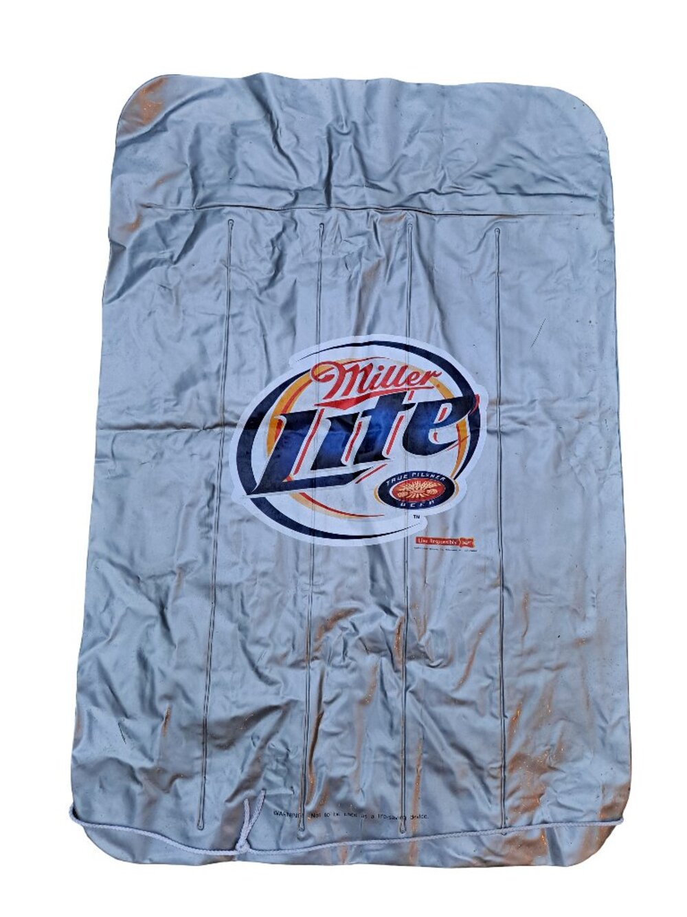 VTG Miller Lite Harley-Davidson Reversible Inflatable Pool Raft Float 35.5x52.5